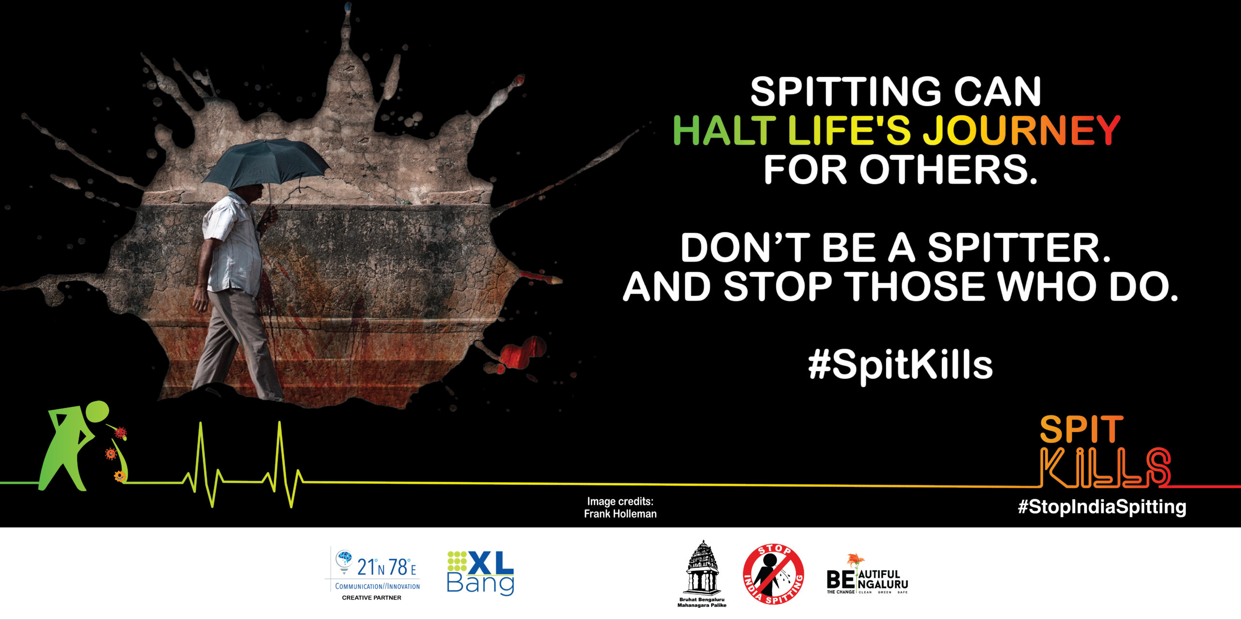 #SpitKills Campaign Creatives by 21n78e Creative Labs